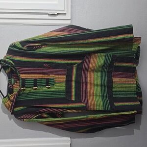 Rasta hoodie Medium Unisex